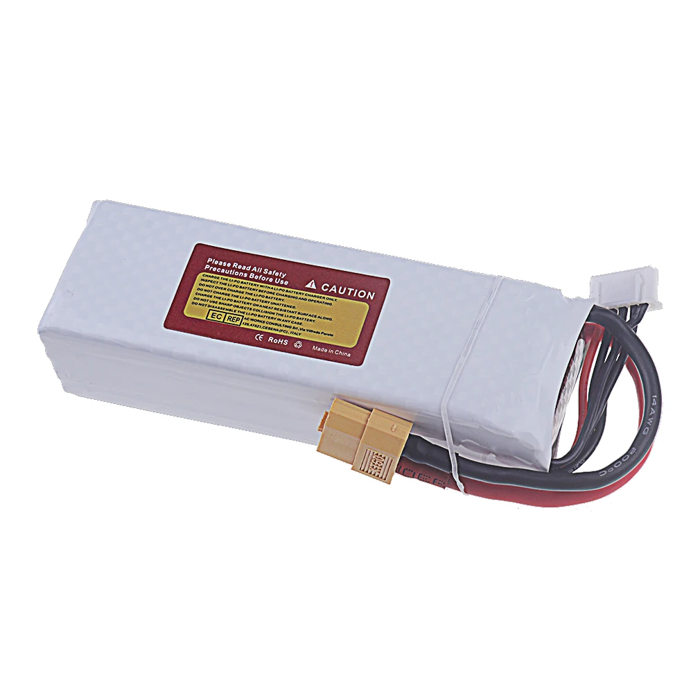 Batterie Lipo 14.8V 3000mAh 60C XT30/XT60/Deans T pour Drone FPV