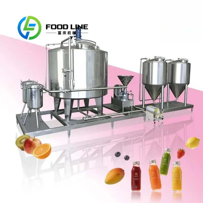 Linea di Produzione Automatica ad Alta Capacità per Bevande, Macchinario Completo per la Produzione di Bevande, Macchinari per Alimenti e Bevande - immagine 3
