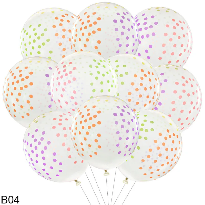 10pcs Fluorescent Neon Latex Balloon Dots Love Stars Happy Birthday Glowing  Balloons Wedding Party Decor Luminous Latex Balloons - AliExpress