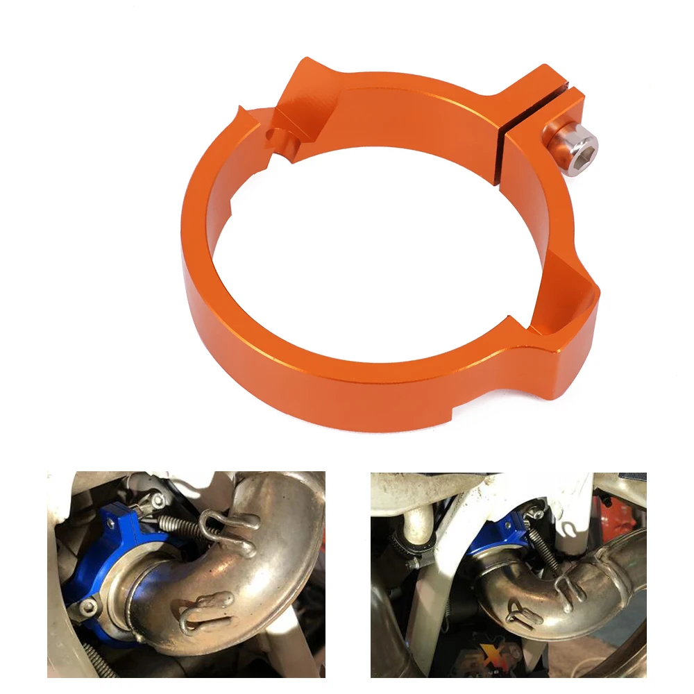 2020 Exhaust Muffler Pipe Clamp Adaptation Flange For Ktm Sx250 Sx Exc