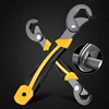 AIRAJ Universal Wrench Multifunctional Opening Wrench Adjustable Ratchet Spanner Hand Repair Tools 5