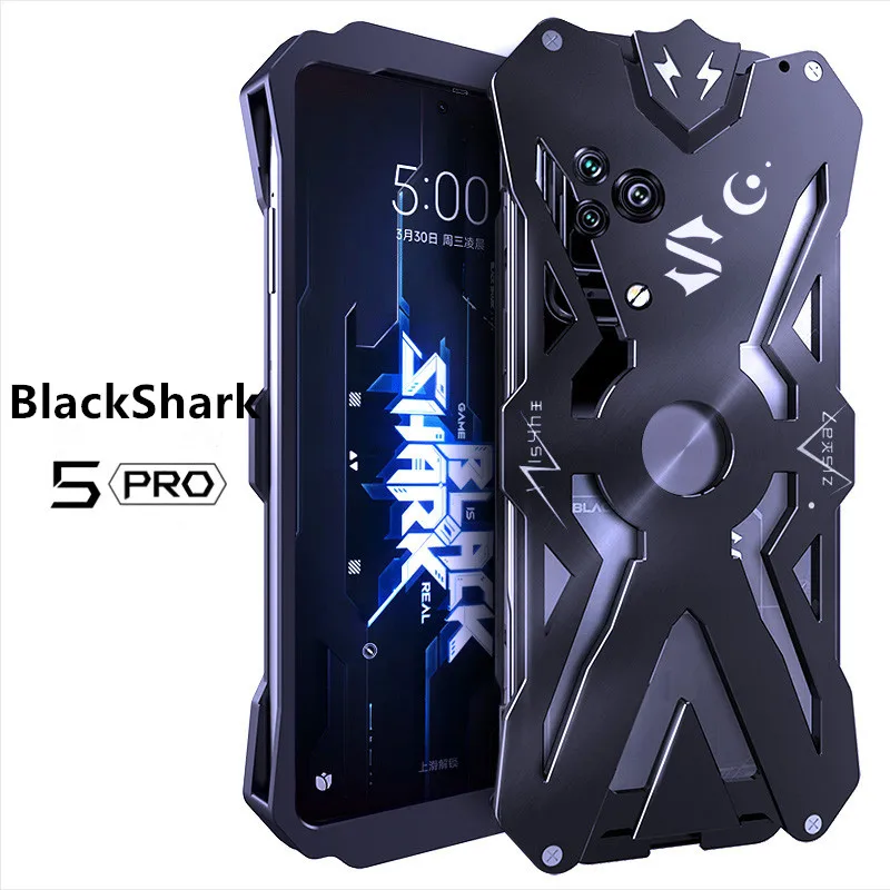 

Dropshipping Shockproof Aluminum Metal Armor Case For Xiaomi Black Shark 5 Pro Heavy Duty Case For Black Shark 5 Pro CASE Cover