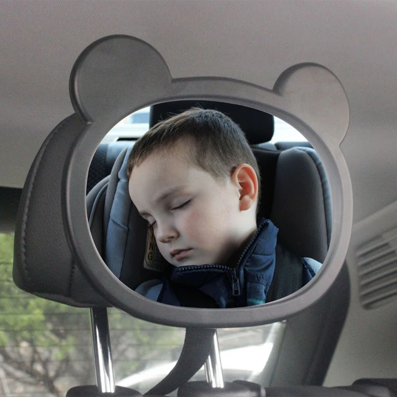 Universal Baby Car Mirror Safe Car Seat Mirror Rear Facing Seat Adjustable Wide Clear View Shatterproof Kids Monitor
