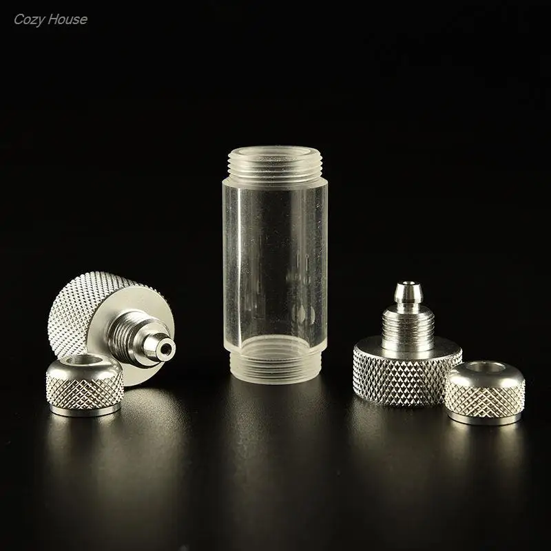 Aquarium CO2 Accessories CO2 Regulator Aquarium CO2 Diffuser CO2 Check Valve Dual-Head Single-Head Aquarium CO2 Bubble Counter Ozone Equipments Check Valve-Regulator Diffuser Reactor
