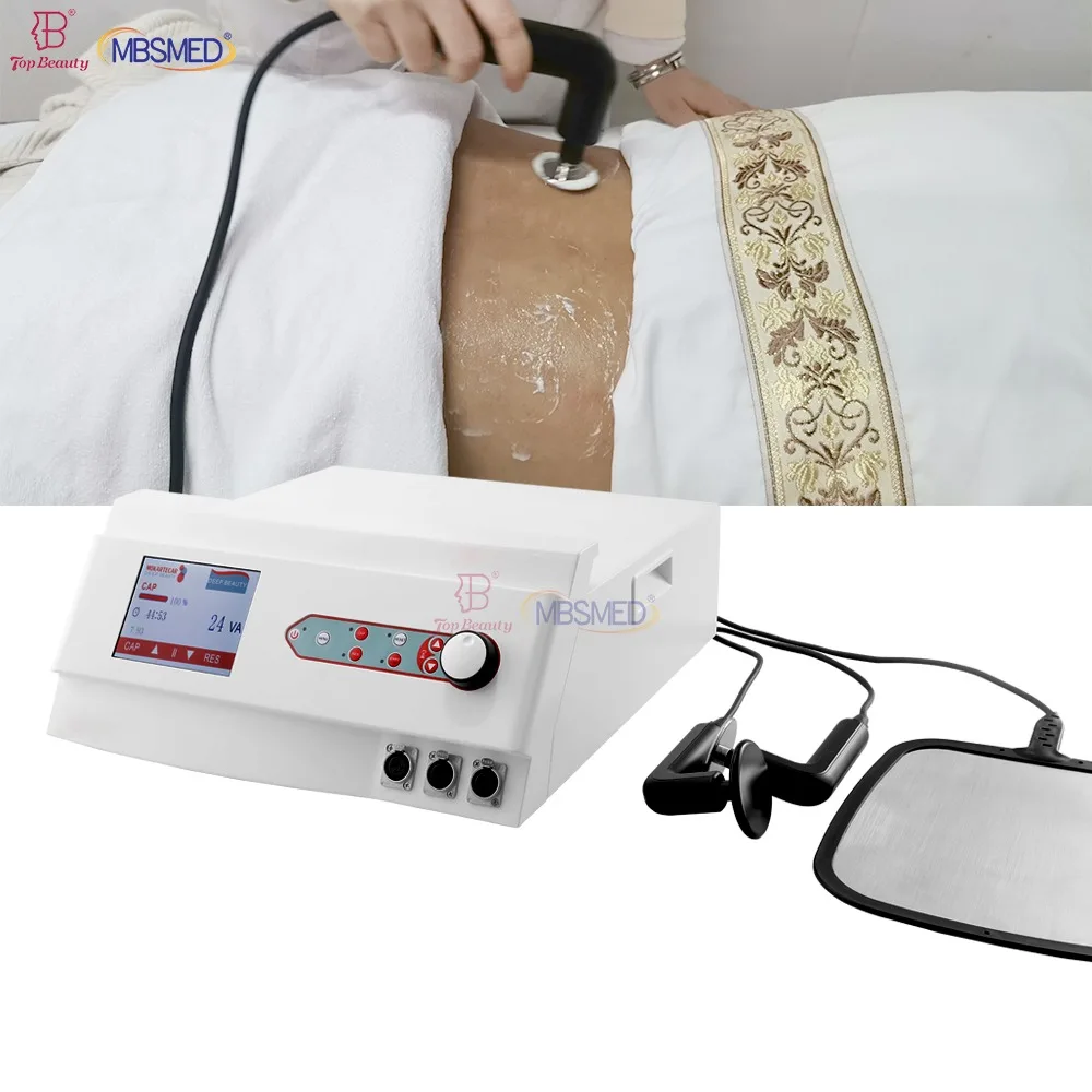48Khz Indiba Radiofrequenza Sport Riabilitazione Smart Tecar Wave Capacitivo Diatermia Attrezzatura Per Fisioterapia