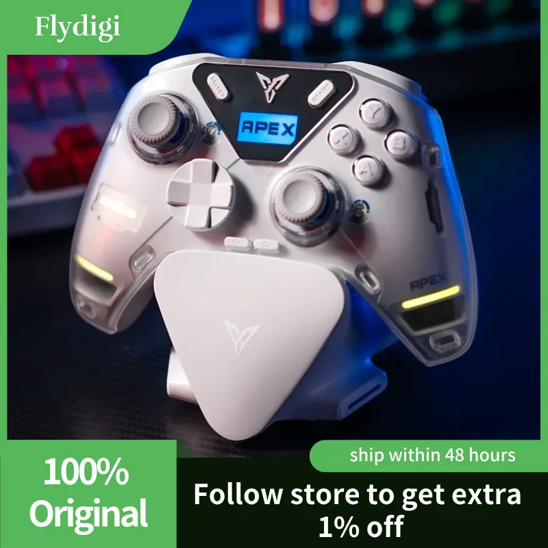 PC用ゲームコントローラー・コンバーター Flydigi APEX4 Flydigi-apex 4ワイヤレスゲームコントローラー、ゲームパッド