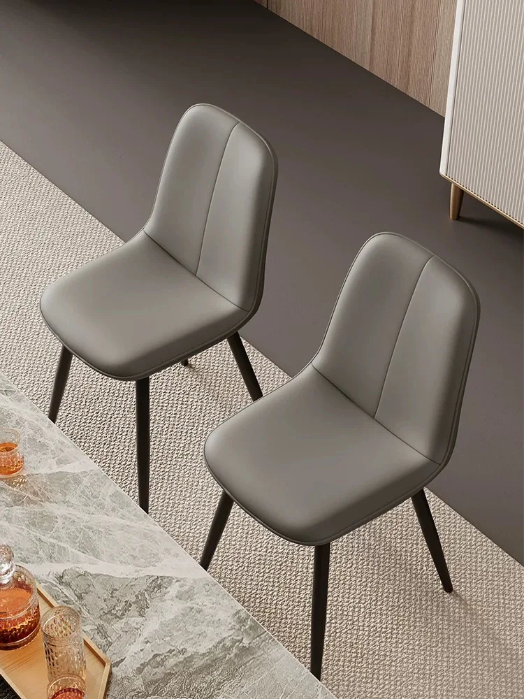 Simple modern dining chair dining chair Luxury chair home armchair Nordic dining table and leisure coffee hotel stool