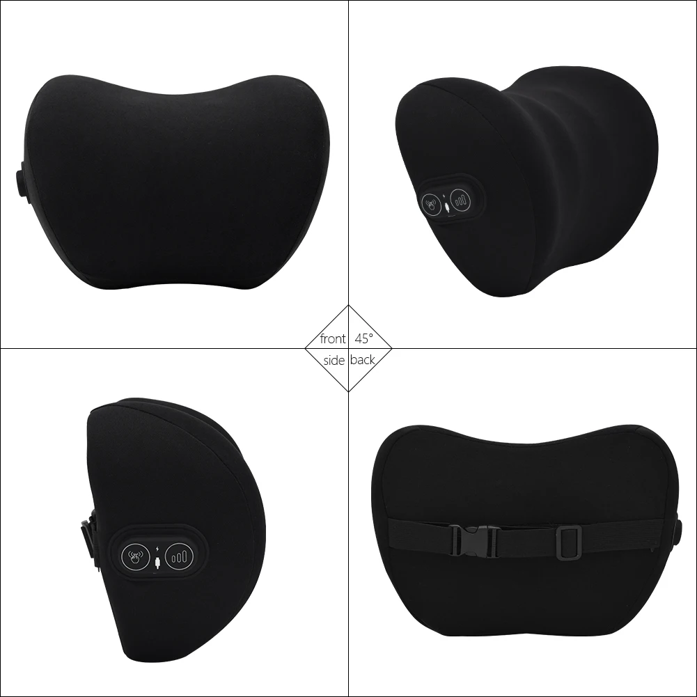Car Electric Single Lumbar Single Headrest Vibration Massage Lumbar Support Neck Pillow lumbar Cushion Car Seat Car interior 37 Car Electric Single Lumbar Single Headrest Vibration Massage Lumbar Support Neck Pillow lumbar Cushion Car Seat Car interior 22