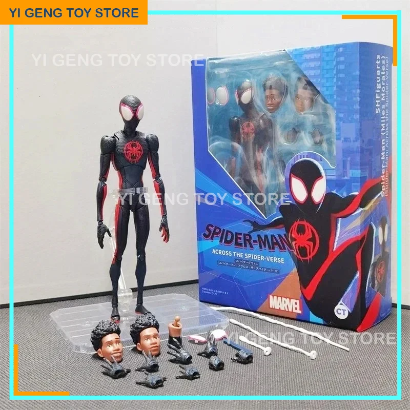 Hot Toys Marvel Spider-Man Miles Morales Honduras Stacy Action Figure Spider-Man Attraverso Le Figure Spider-Verse Giocattoli Spiderman