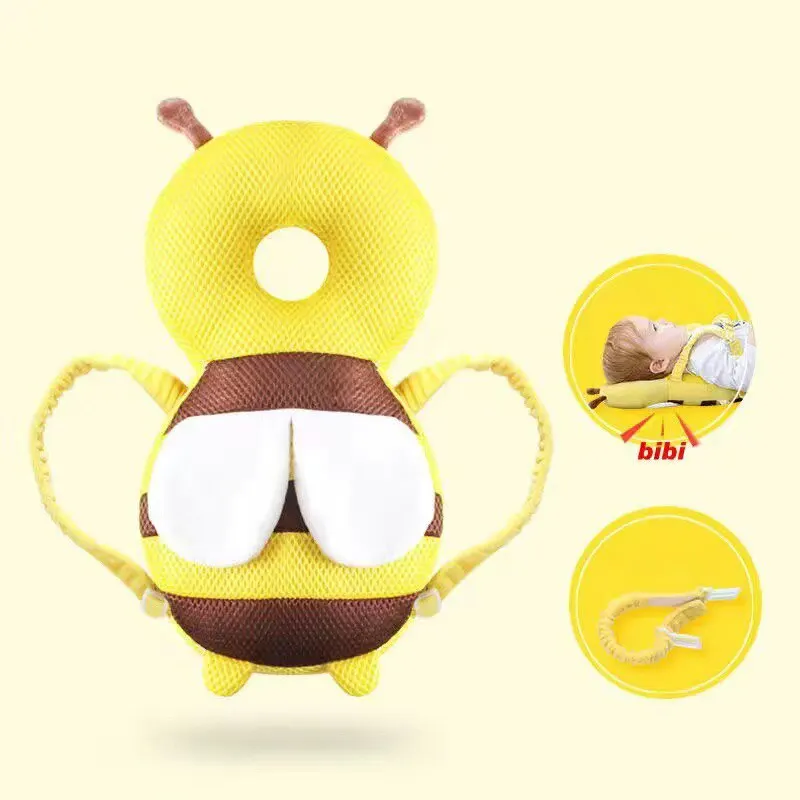 Toddler Baby Head Protector Safety Pad Cushion Back Pillow Protective Headgear Cartoon Walking Anti-fall baby pillow baby safety pillow head protector pillow