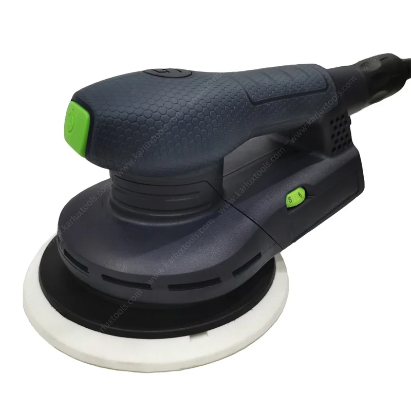 400W Orbital Electric Sander Central-Vacuum 220V Strong Dust Removal Grinding Machine 6 Inch (150mm) Hook-Loop Sanding Disc Pad