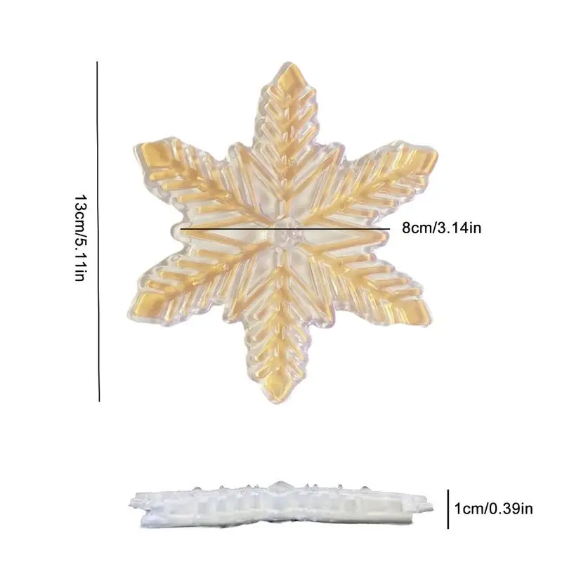 Anti-Slip Stomp Pad Mat Snowflake Shape Stomp Mat Pad Enhanced Grip Snowboarding Pads Portable 3D Raised Design For