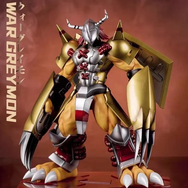 

21cm Anime Digimon Adventure War Greymon Figure Greymon Action Figures Pvc Statue Desktop Decoration Collection Model Toys Gifts