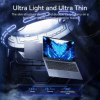 ACEMAGIC Ordinateur portable 15,6 pouces AMD Ryzen 3 4300U 16 Go DDR4 512 Go SSD Windows 11, ordinateur portable ultra fin et léger FHD 180 °   Hinge Travel 6