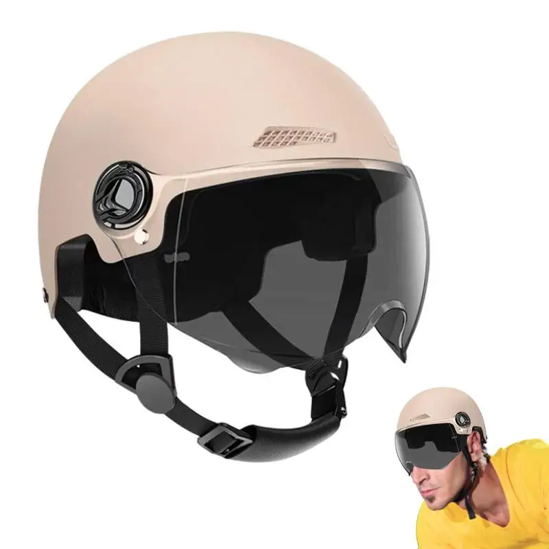 

Vintage Motorcycle Classic Helmet Retro Scooter Half Helmet Men Women Ultralight Cycling Helmet MTB Road Bike Bicycle Motorcycle