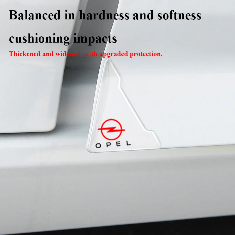 자동차 도어 코너 보호 커버 실리콘 충돌 방지 커버Opel Astra j g Insignia Corsa d Vectra c Zafira a 자동차 용품