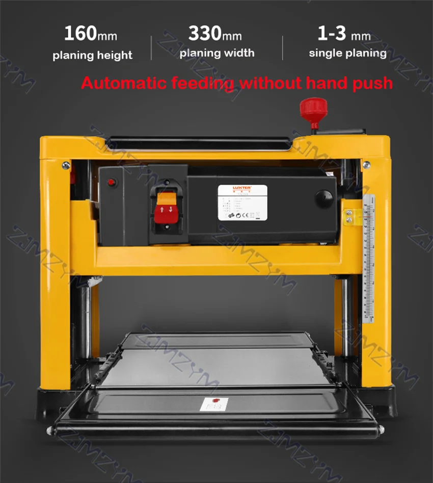 2000W 13 Inch Electric Wood Thicknesser Planer Multi-function