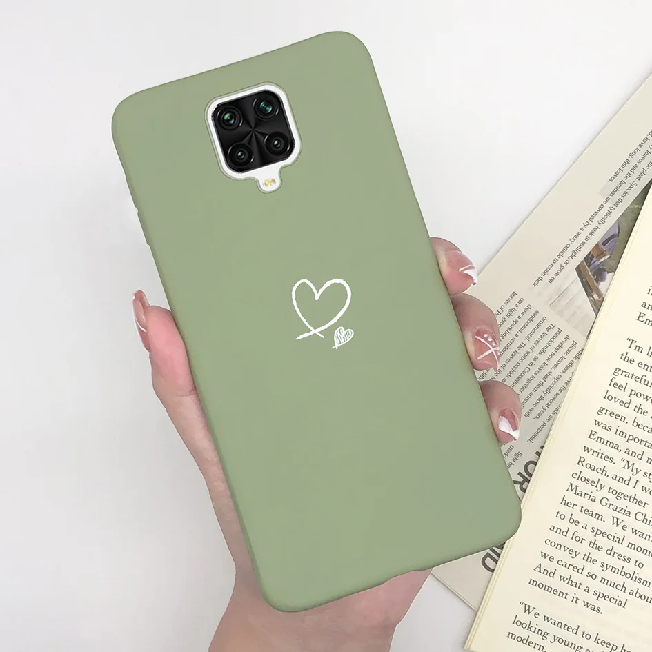 Matte Cute Girl Avocado Soft Silicone Phone Case – Green Bumper Cover