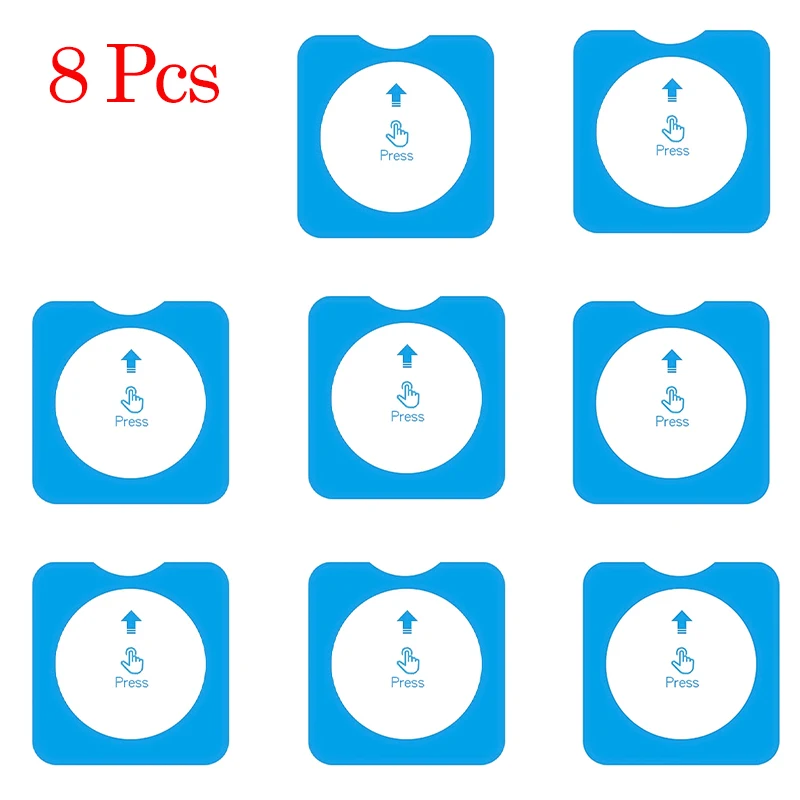 Premium Tempered Glass Screen Protector for Smartwatches - Easy Installation, Durable Protection, 1-10 Pack Options