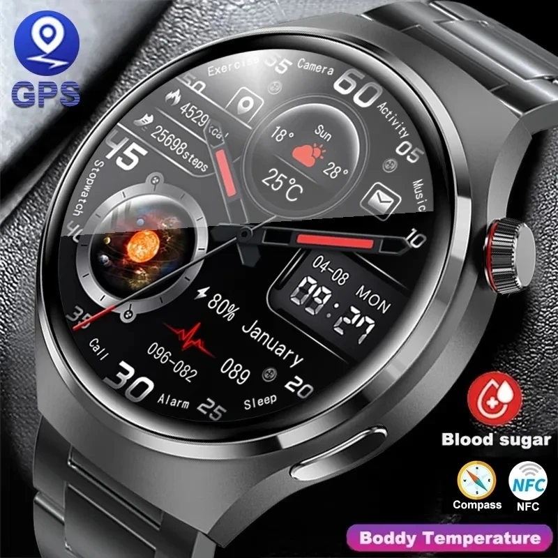 2023 Nuovo Nfc Men Smart Watch Gt4 Pro Bluetooth Call Gps Smart Watch Quadrante Personalizzato Sport Fitness Tracker Smart Watch
