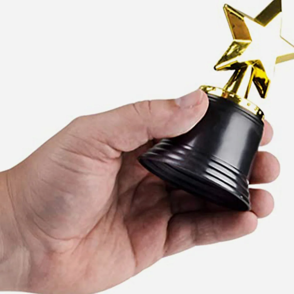 12Pcs Star Shaped Trophies Sports Trophies