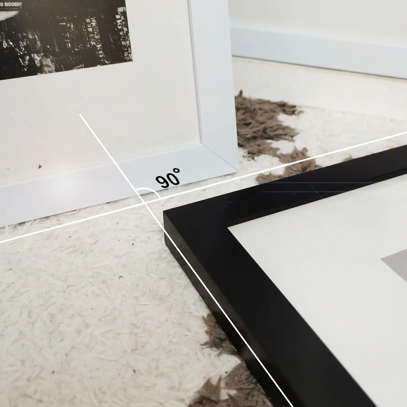 3-Pack PVC Photo Frames 3