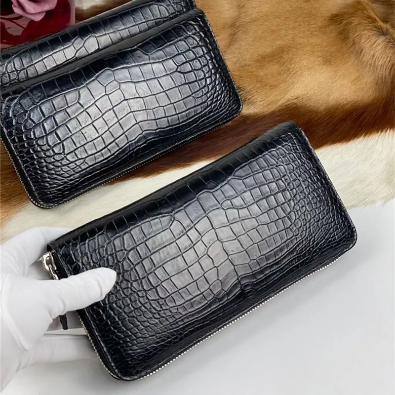 Classic Genuine Crocodile Wallet