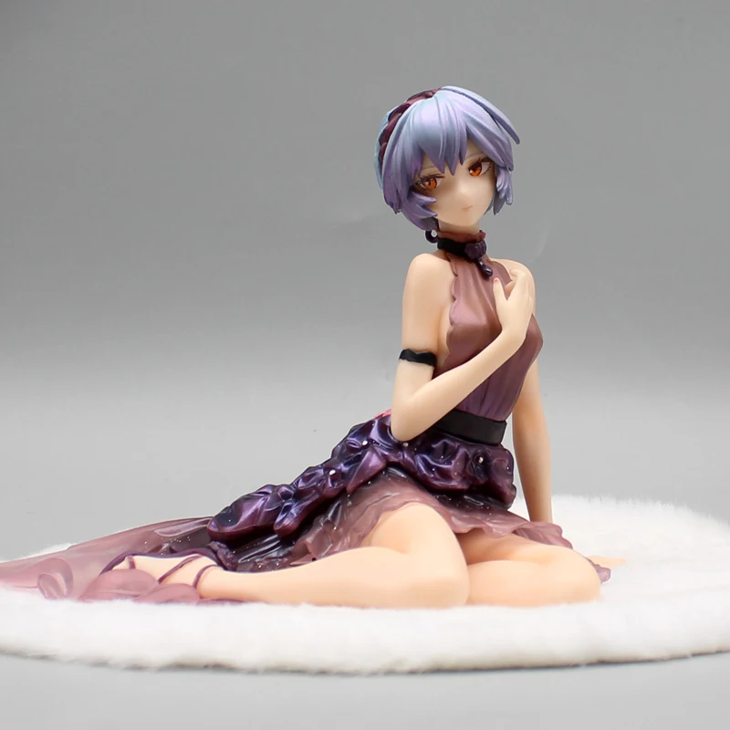 

11,5 см Сидящая Сексуальная аниме экшн-кукла Ayanami модель декоративный подарок на день рождения