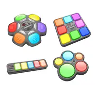 Fun Electronic Memory Game Electronic Repeat Color Memorizing Training Learning Travel Toy With Music Light For Kids Gifts 6+ 1