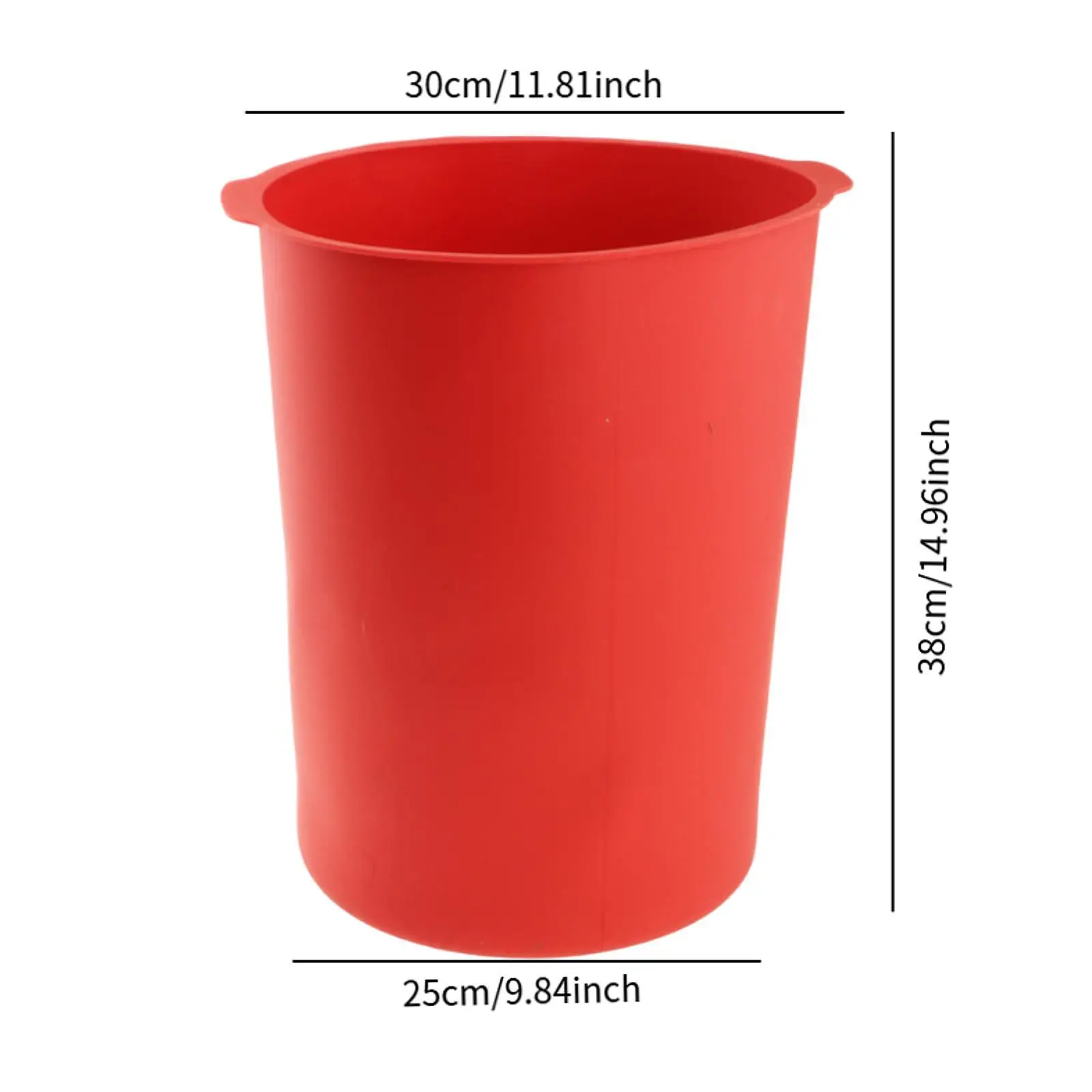 프리미엄 고무 콘크리트 믹스 버킷 찢김/천공 방지 쉬운 청소/설치 다용도 그라우트/몰탈/페인트용 경제적 친환경