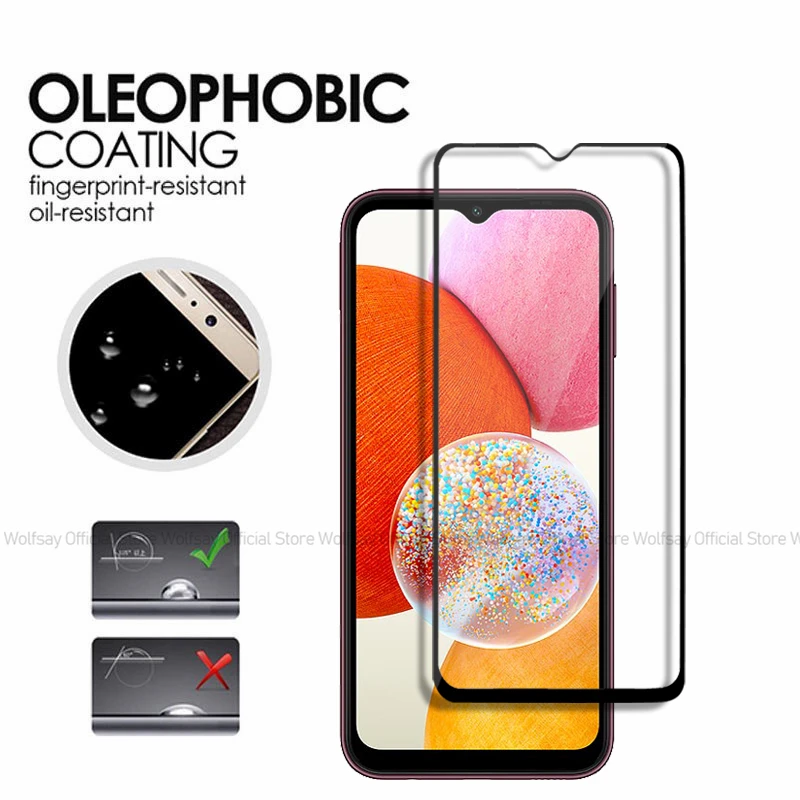 Premium Tempered Glass Screen Protector – Full Glue Cover, 2/4 Pack