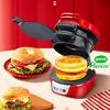 Hamburger machine household small breakfast machine multi-function light food machine bread sandwich waffle 1