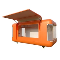 Cuisine mobile électrique, chariot à snacks silencieux, véhicule électrique idéal pour la vente de snacks sur les marchés nocturnes 3
