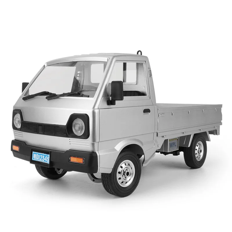 WPL D12 1:10 RC Car Toy Simulation Climbing Car Van LED Light City Vehicle Boy Children Electric Toy Gift 6