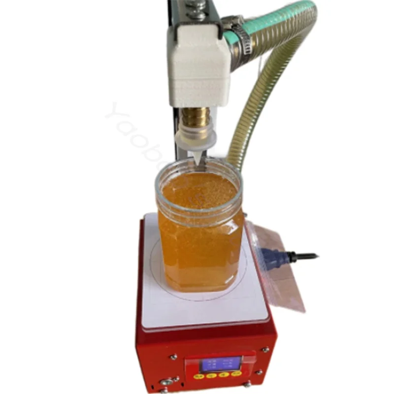 Gear Honey Pump Weighing Type Honey Weighing And Filling Machine Commercial Viscous Liquid Automatic Filler Food Processor