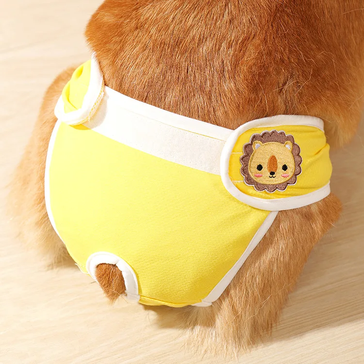 Dog Menstrual Pad Holder Breathable Dog Period Pads Panties for Small-medium Dogs Feminine Pet Menstrual Pants for Female