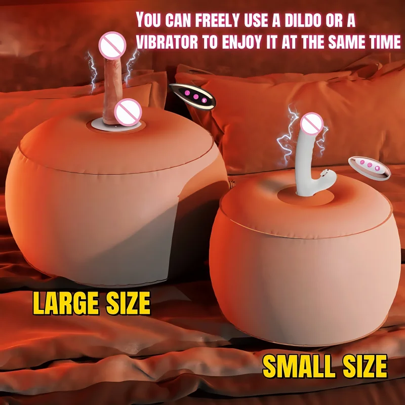 Inflatable Pillow BDSM Sex Toys For Women Couple Adults Games Sex Pillow For Sexual Tools Inverted Dildo Vibrator Goods