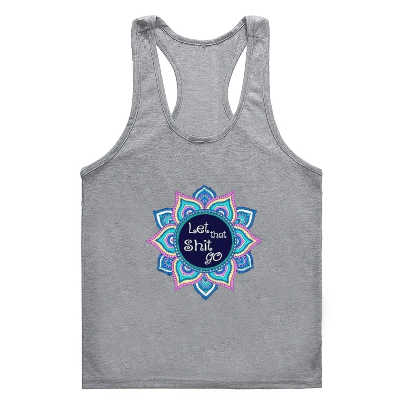 

JCGO Summer Cotton tank Gym t-gym tank top men Women Plus Size S-5XL Graphic Flower Print Female sleeveless Gym t-gym tank top m