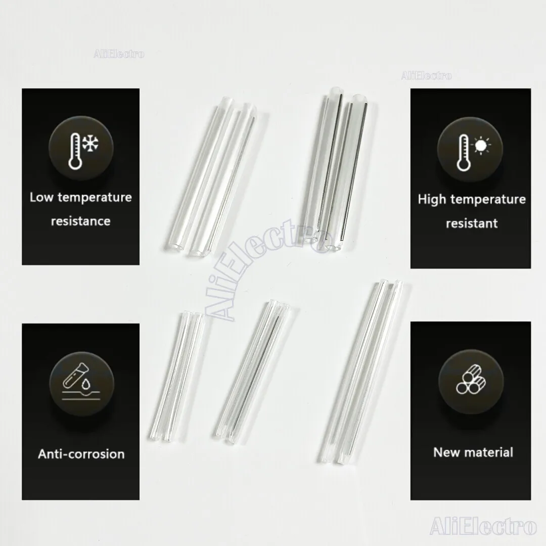 Heat Shrink Tube Heat Shrinkable Tube 40mm 45mm 60mm 1pin 2pin Smoove Fiber Optic Splice Protector Tubo Cable Heat Shrink Tube Protector Sleeves