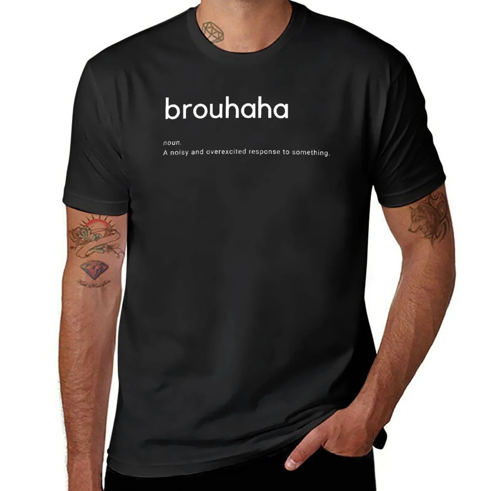 

New Brouhaha T-Shirt graphic t shirt anime clothes sublime t shirt custom t shirts design your own t shirts for men