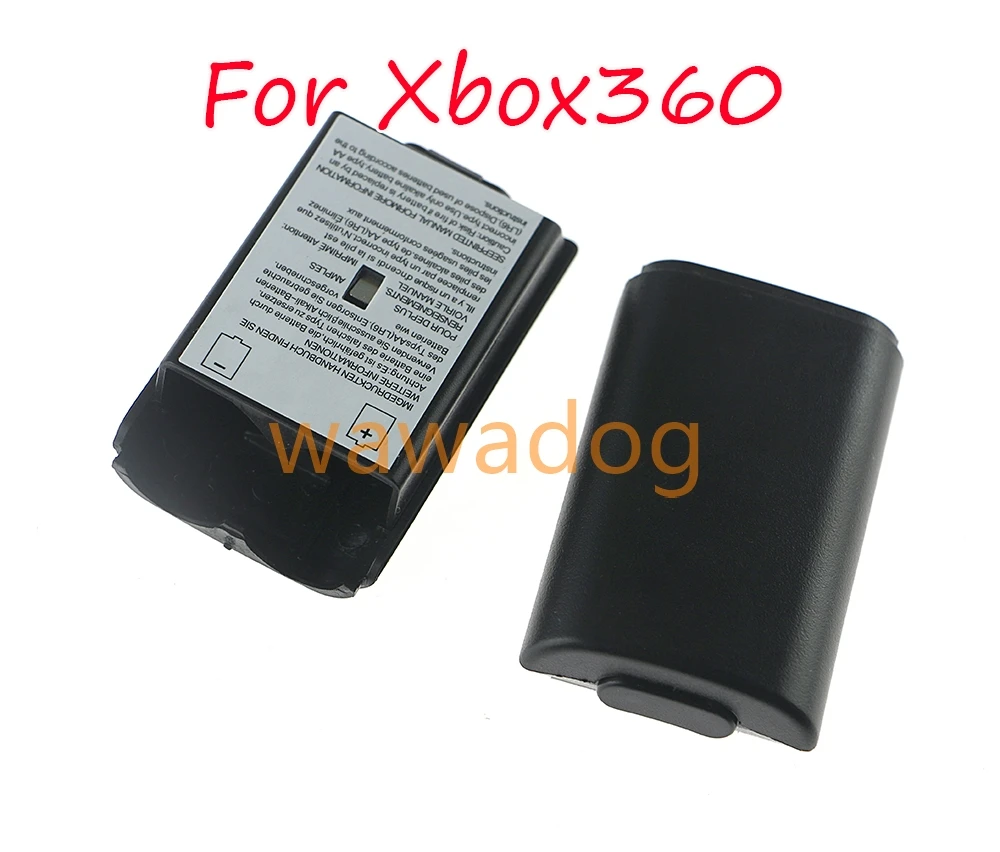 Xbox 100 게임 배터리 케이스 무선 컨트롤러 용 360 pcs 스티커 게임 패드 액세서리와 충전식 배터리 커버