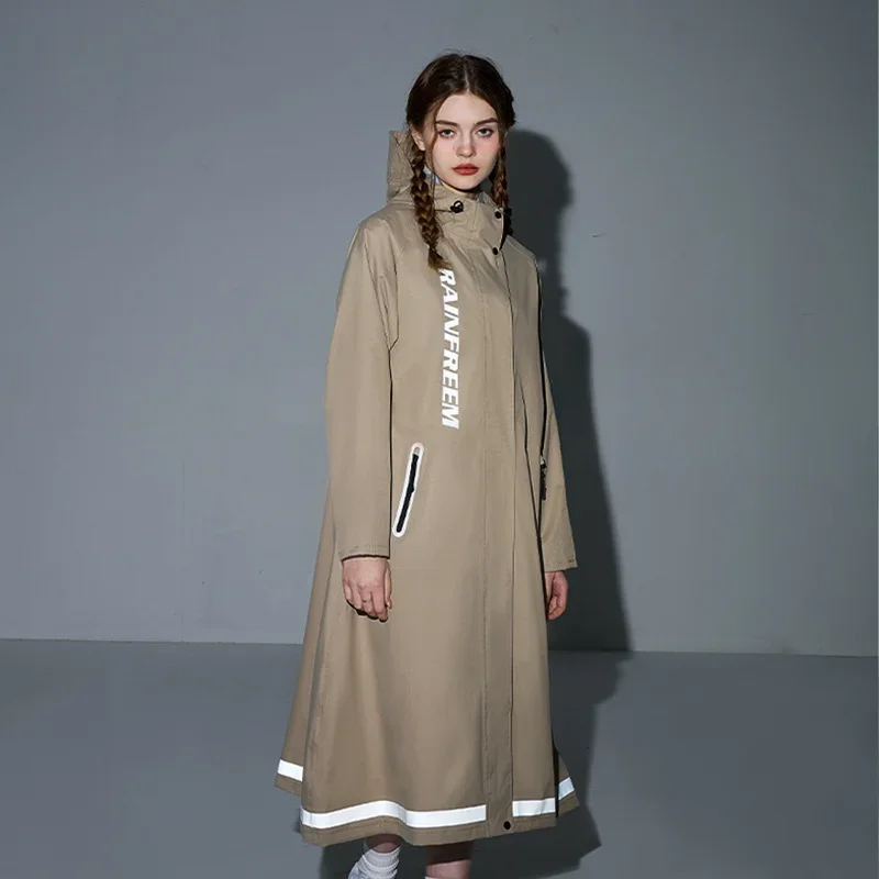 Electric Car Raincoat Long Body Rain Poncho Takeout Rider One-piece Male Female Battery Car Impermeable Motociclista
