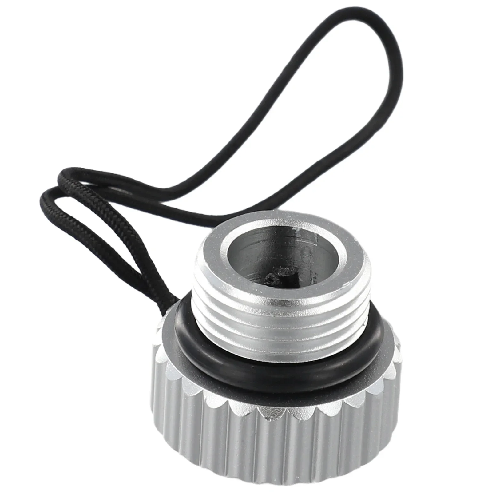Scuba Diving DIN Tank Valve Threaded Cover Aluminum Dust Plug Protection Cap End Cap Replacement