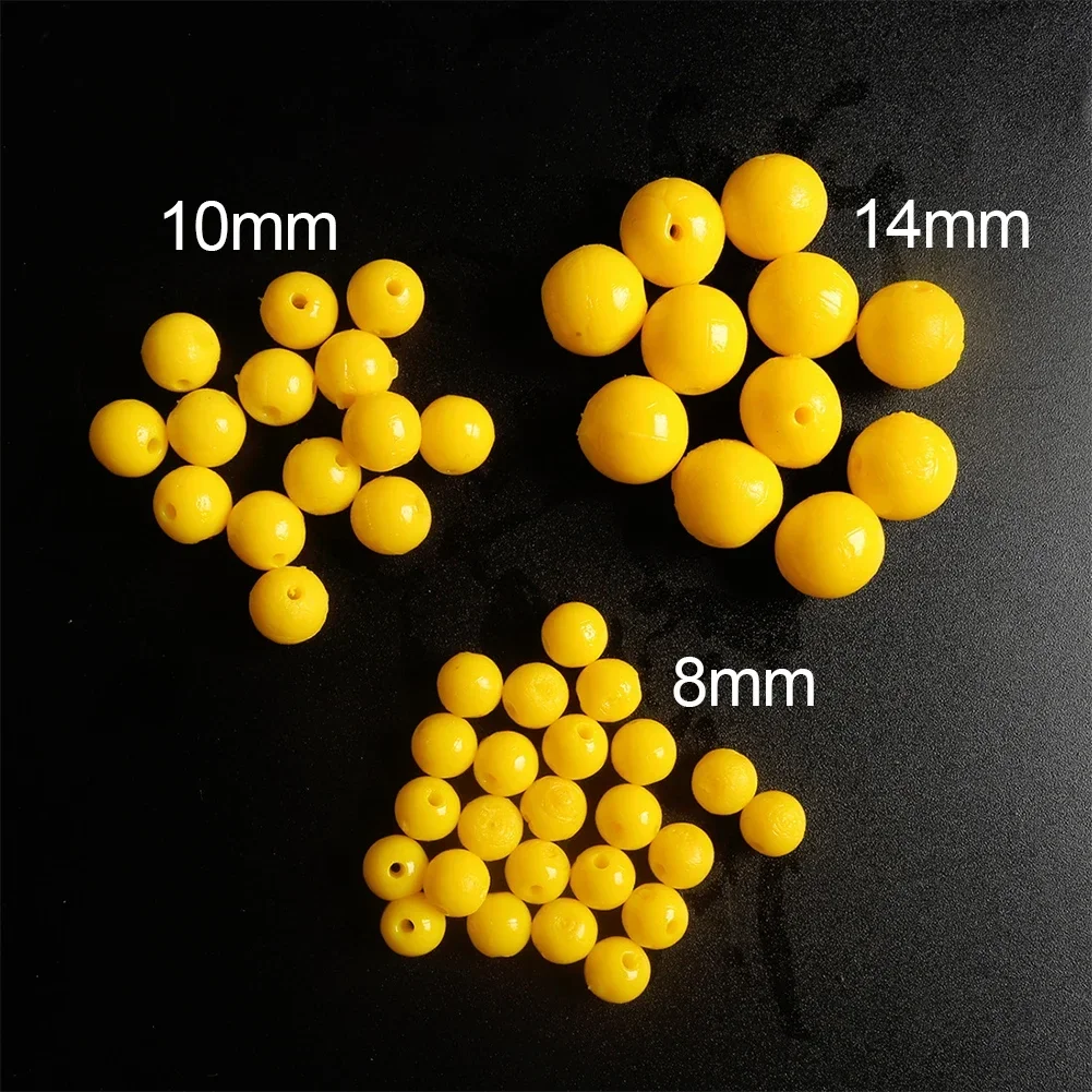 8/10/14MM Fishing Float Bead Bait Strong Corn Carp Wild Fishing Silicone Soft Bead Bait Outdoor Fishing Accessories