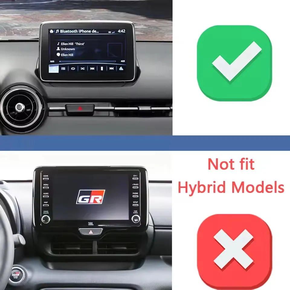 For Mazda2 Hatchback Mazda 2 2015- Car Phone Holder Screen Fixed Bracket Car Mobile Phone Mount