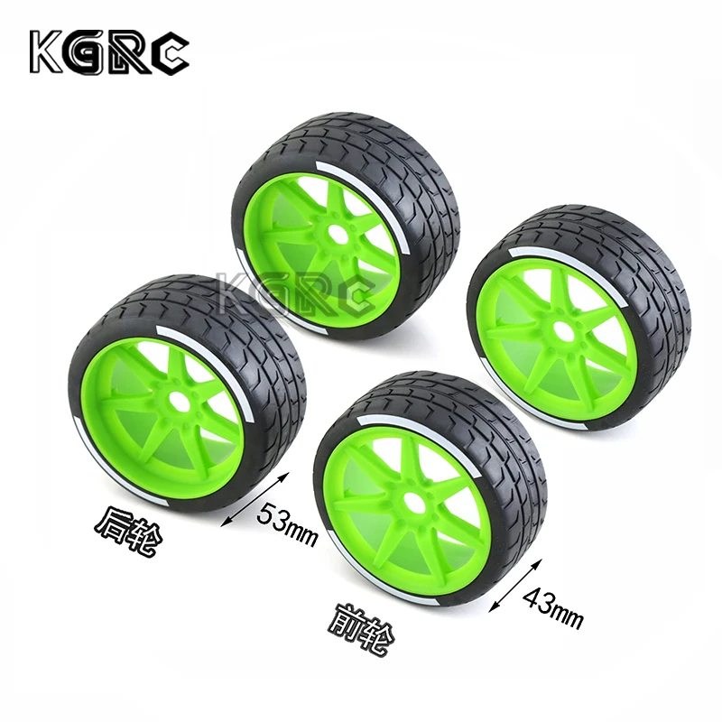 

4 шт. шина 17 мм шестигранное колесо для ARRMA1/7 огненная птица фелон FSR Летающий Бог Mustang GT плоская Беговая шина Da GT гоночная шоссе