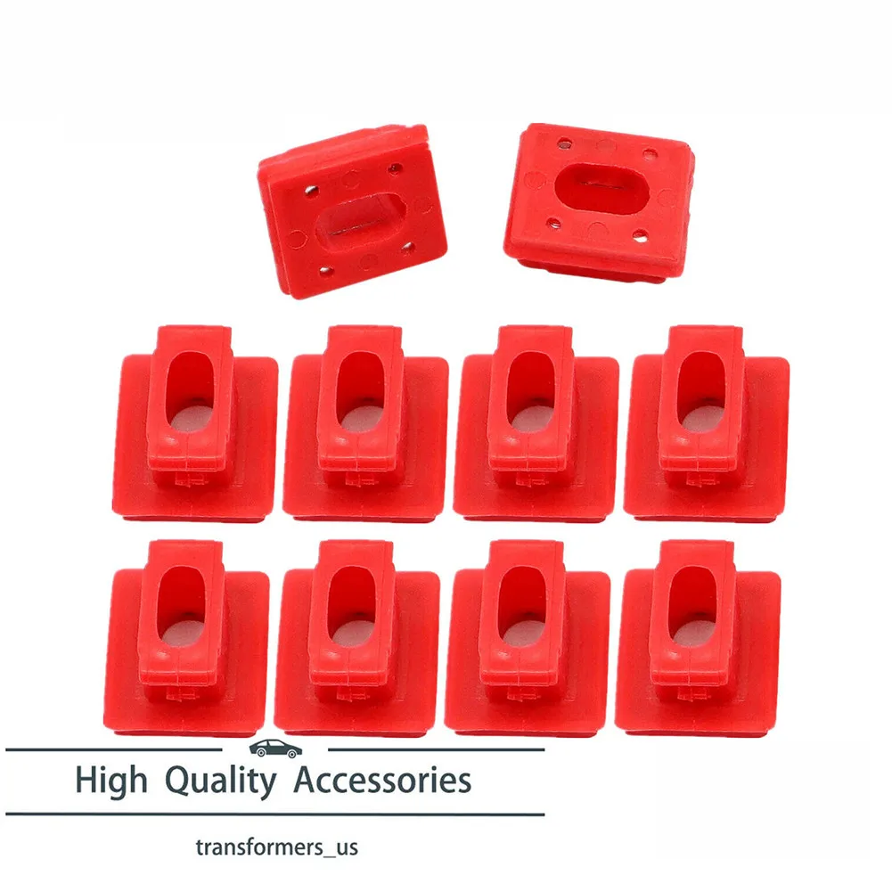 

10Pcs Car Door Interior Dashboard Dash Trim Moulding Clips For BMW E46 E65 E66 E83 323i 328i 323Ci Auto Retainers Grommets