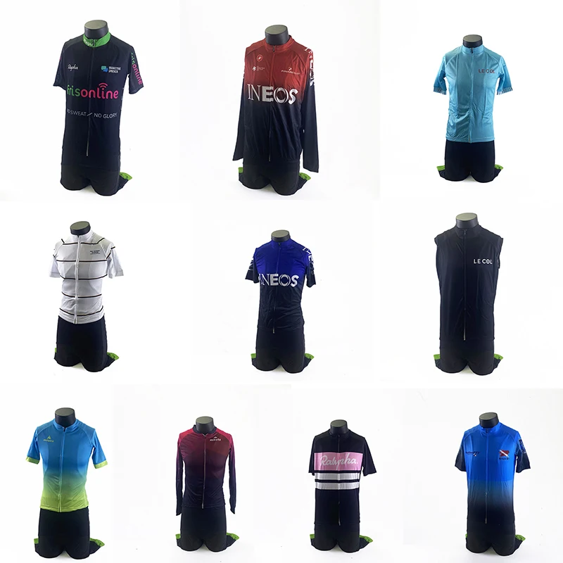 New Summer Outdoor Bike Shirt Custom Cycling Jersey Bicycle Apparel Men's Short Sleeve Pro Cycling Jersey