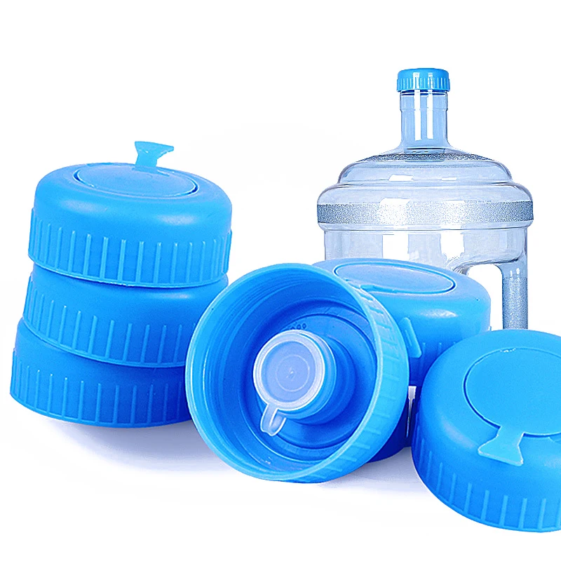 

Non Spill Caps Plastic Replacement Non-Spill Water Jug Cap Reusable Waters Bottle Snap On Cap Anti Splash Peel