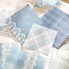 Journal GO 30pcs Fabric Texture Material Paper Junk Journal Planner Scrapbooking Vintage Decorative DIY Craft Background Paper 4